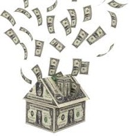 house flying money